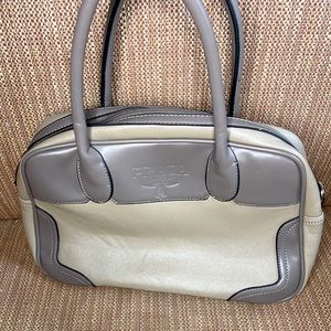 Vintage Prada luggage bag